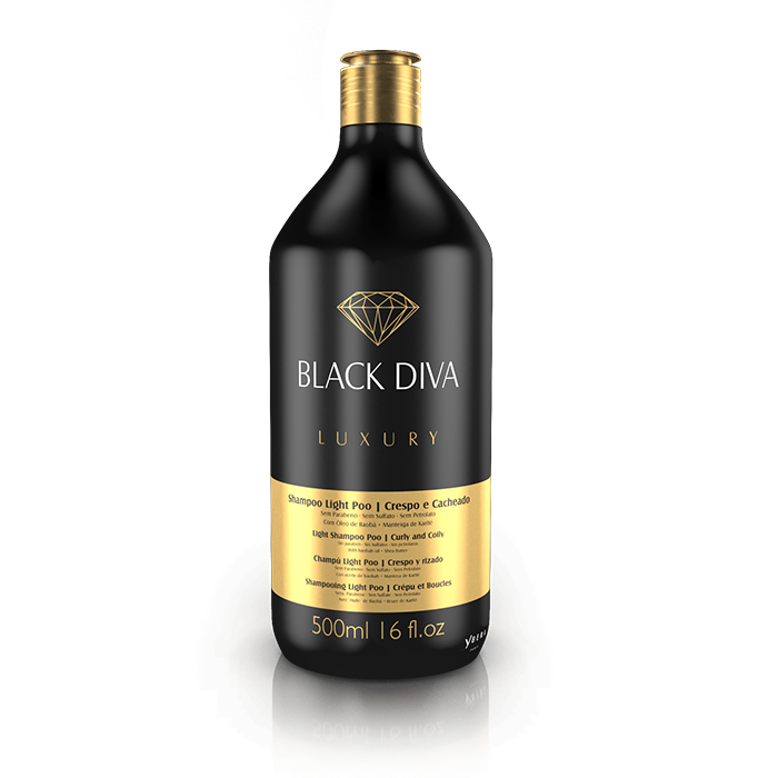 Champú Light Poo Black Diva